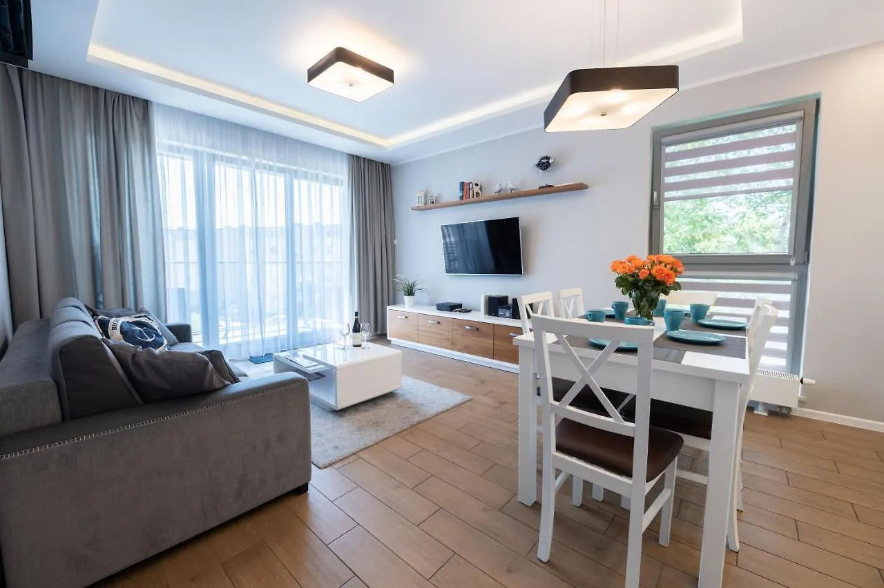 Santorini - Nadmorze Apartment Gdansk