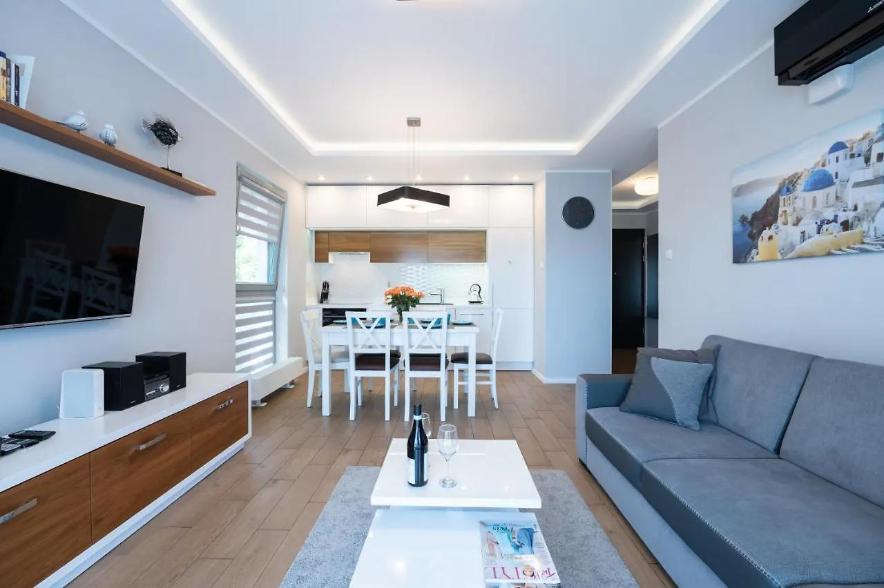 Santorini - Nadmorze Apartment Gdansk